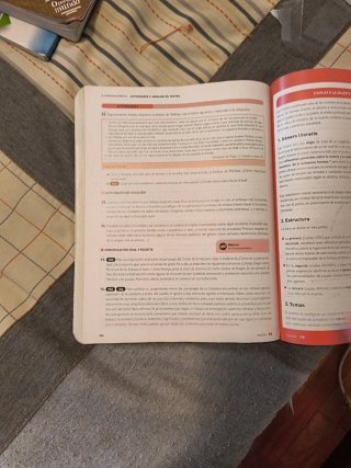 Lengua castellana y literatura 1, Le Bachillerato