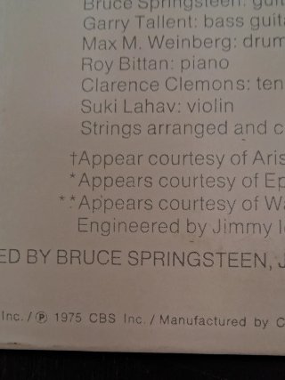 Vinilo Bruce Springsteen Born to Run