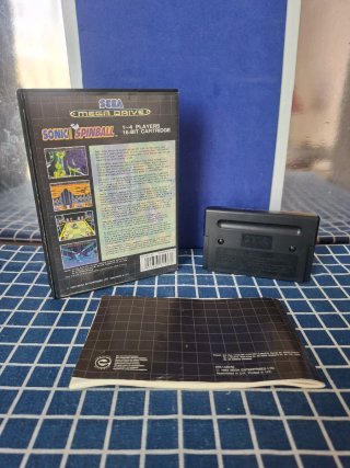 MEGADRIVE SONIC SPINBALL ORIGINAL COMPLETO