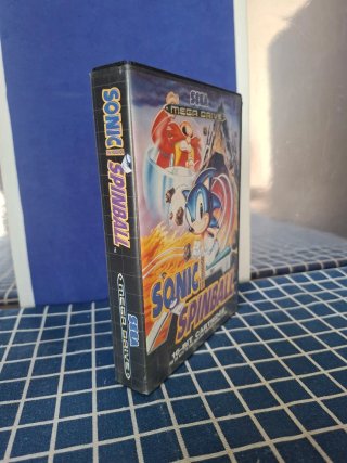 MEGADRIVE SONIC SPINBALL ORIGINAL COMPLETO