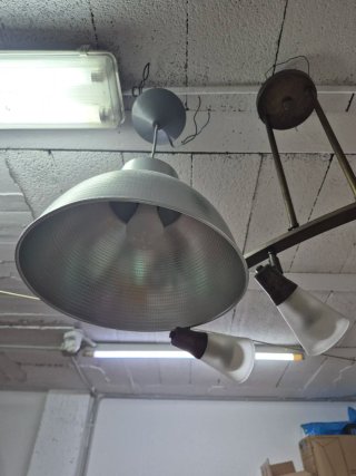 Lampada a sospensione in alluminio