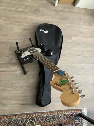 Guitarra Fender Mustang Negra