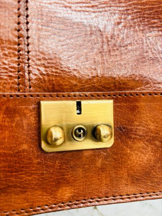 Maletín Portafolio Piel Bolsos AM