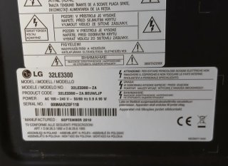 TV LG 32" led HD
