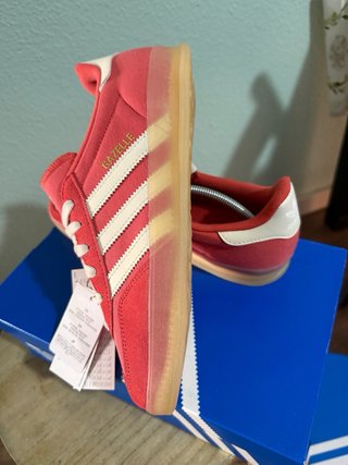 Adidas Gazelle Indoor Rojas Talla 41 1/3