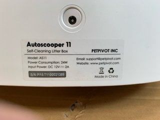 Arenero Selfcleaning Petpivot Autoscooper 11