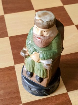 Tabuleiro Xadrez Madeira + 32 Peças