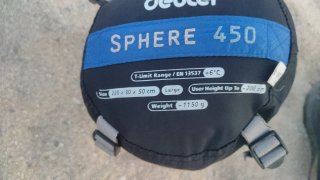 Saco de dormir Deuter Sphere 450