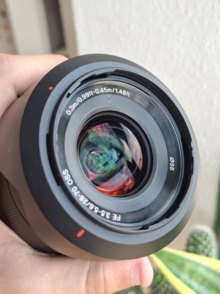 Objetivo sony 28-70mm