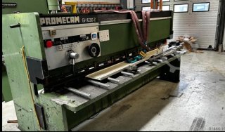 Cizalla Promecam de 2 metros chapa de 6 mm