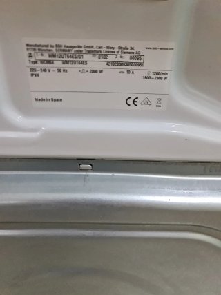 Lavadora Siemens 8kg 1200rpm