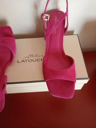 Sandalias rosas Latouche Talla 37