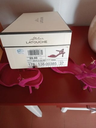 Sandalias rosas Latouche Talla 37