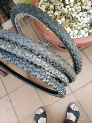 Pareja Ruedas Bicicleta 26