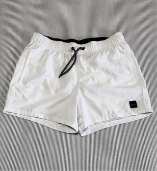 Bañador Hollister Blanco Talla XS