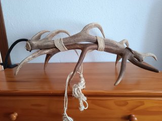 Astas de resina decorativas