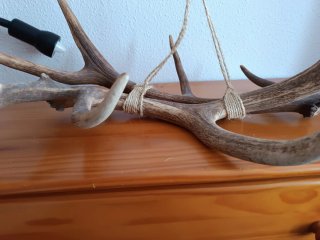 Astas de resina decorativas