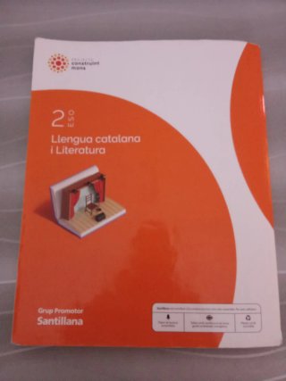 Libro Llengua catalana i Literatura. 2ESO. Contrui