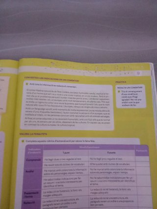 Libro Llengua catalana i Literatura. 2ESO. Contrui