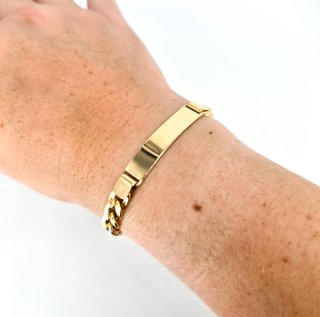 048-05-00109 Esclava Oro Amarillo 18K