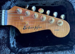 Rod Schoepfer guitarra tipo Strato de 1980