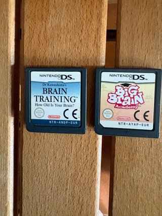 2 Juegos Nintendo DS: Brain Training y Big Brain A