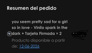 *FIRMADO Olivia Rodrigo-You Seem Pretty Sad vinilo
