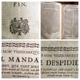 Antiguo piel/pergamino completo de 1696: F. Aranda