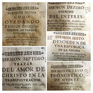 Antiguo piel/pergamino completo de 1696: F. Aranda