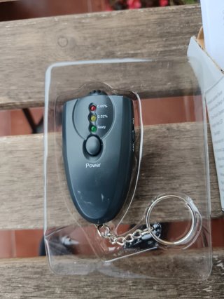 Alcoholímetro Digital con Linterna