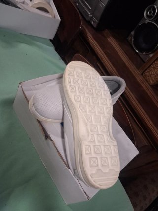 Zapatos de trabajo blancos unisex