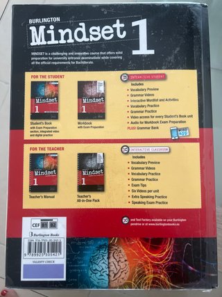 Mindset 1 Bachillerato. Students's book