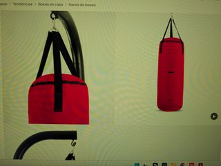 Saco de Boxeo Rojo 14kg