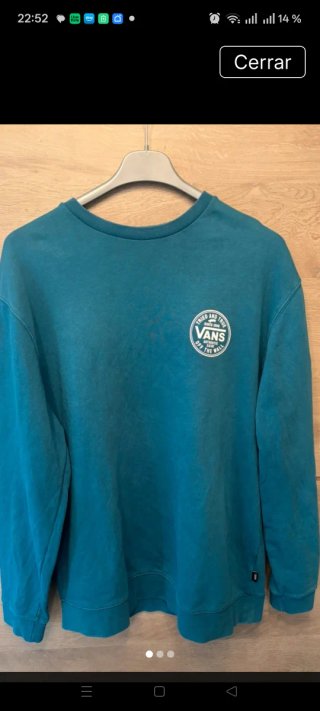 Sudadera Vans Teal