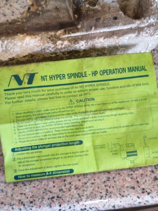 Multiplicador Velocidad NT TOOL Hyper Spindle HP