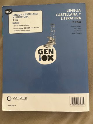 Pack libros 3 ESO