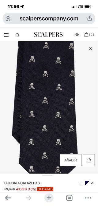 Corbata Scalpers niño