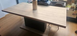 Mesa de centro extensible madera