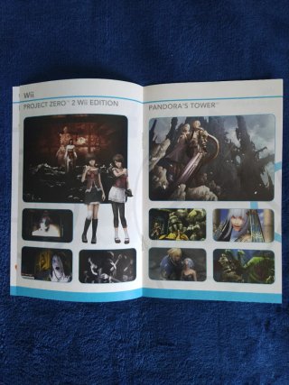 4 Folletos de Publicidad de Juegos Wii Nintendo