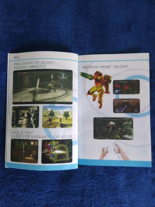 4 Folletos de Publicidad de Juegos Wii Nintendo