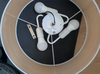 Plafón lámpara nórdica minimalista