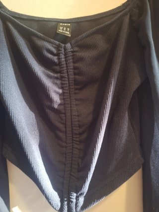Blusa Shein T XS azul marino