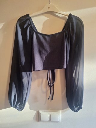 Blusa Shein T XS azul marino