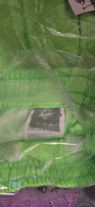 Bañador Quiksilver Verde Neón
