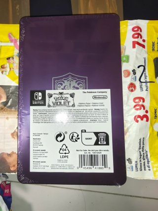 Steelbooks  precintados Pokémon escarlata purpura