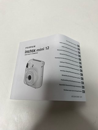 : Cámara Fujifilm Instax Mini 12 Blanca