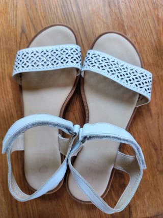 Sandalias Pablosky Niña Blancas