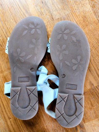 Sandalias Pablosky Niña Blancas