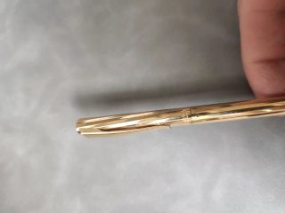 Bolígrafo Waterman Chapado en Oro