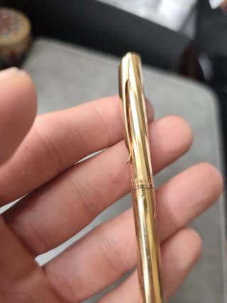 Bolígrafo Waterman Chapado en Oro